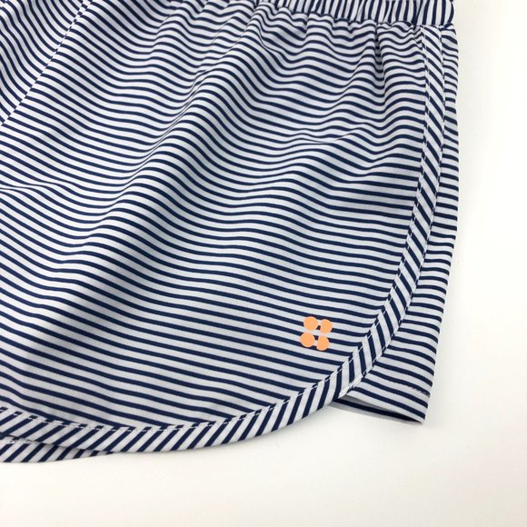 SWEATY BETTY navy stripe surfs up board short - Picture 3 of 6